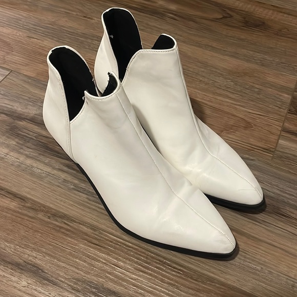 Shoes - White Booties